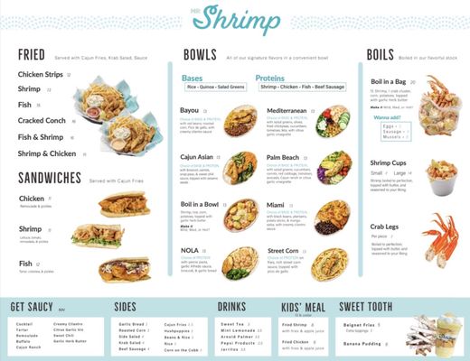Menu photo 1 Mr Shrimp Lake Worth, FL
