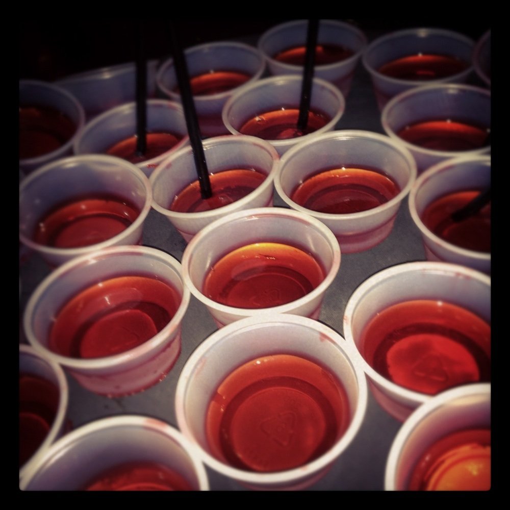 Elixir Bar & Grill - Birthday jello shots! - Burgers Near Me - Sacramento, California