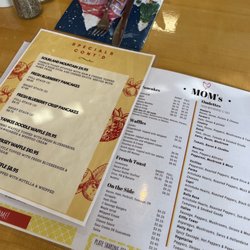 Mom's Restaurant - Specials continued