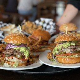 Empire Smash Burger W/ Fries or Salad