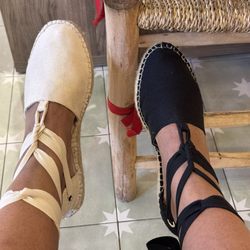 Handmade Avarcas And Espadrilles - I did perfect on 1st try!