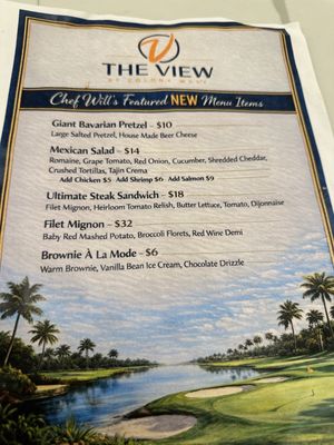 Menu photo 1 The View at Colony West Tamarac, FL Menu photo 1 The View at Colony West Tamarac, FL