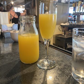Tally's Silver Spoon - $9.00 for this mimosa! - Desserts Near Me - Rapid City, South Dakota