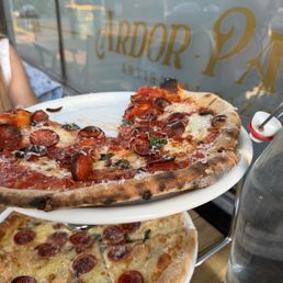 Cup & Char Pizza