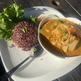 Million Spoons - Massaman with delish brown rice - Desserts Near Me - Alameda, California Million Spoons - Massaman with delish brown rice - Desserts Near Me - Alameda, California