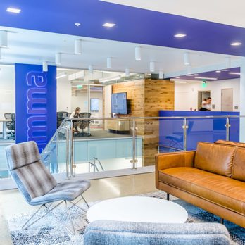 Mistura Design - Synergy Media, Lobby, Chicago IL - Interior Design Near Me Mistura Design - Synergy Media, Lobby, Chicago IL - Interior Design Near Me