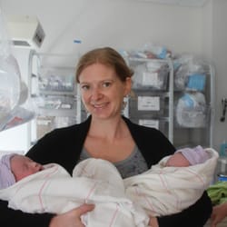 Supported Birth - Lauren with twins