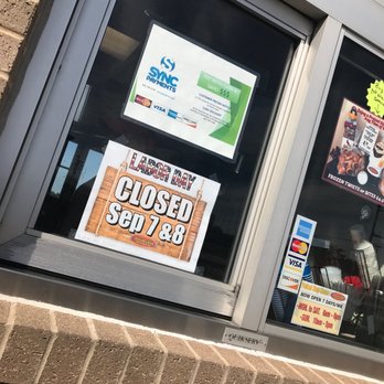Pretzel Stop - a closed sign in a window - Pretzels Near Me - Saint Peters, Missouri