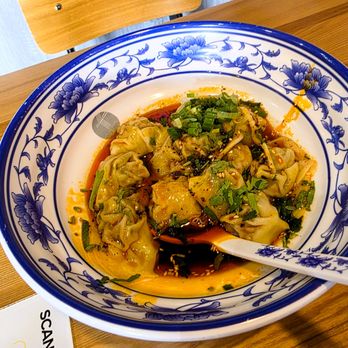 Mr. Noodle - Red Oil Wontons - Chinese Near Me - Henrico, Virginia