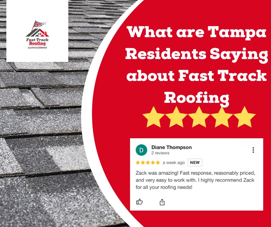 Slide of Fast Track Roofing