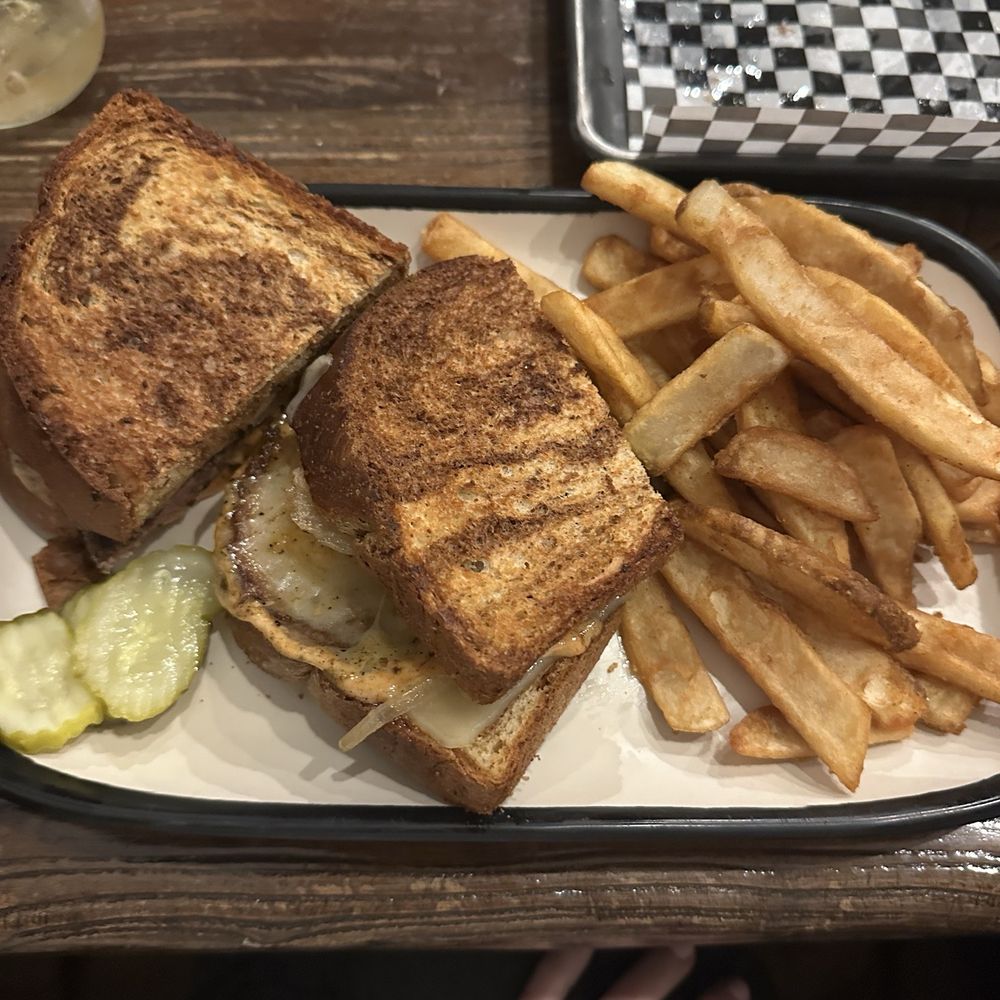 The Local American Saloon - 1/2 lb. Patty Melt Burger - American Near Me - Belgrade, Montana
