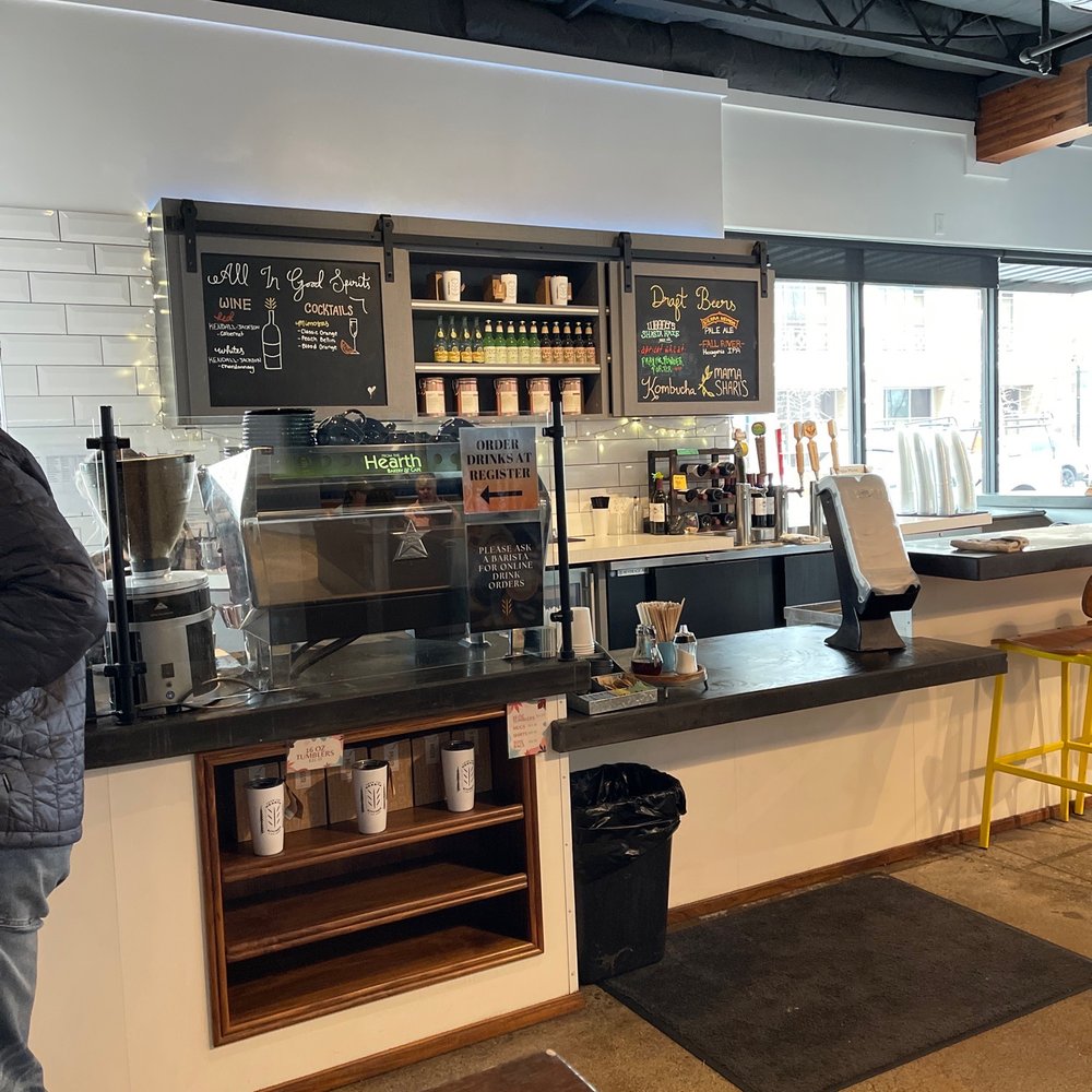 a view of a coffee shop a view of a coffee shop