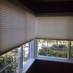 Some of the swanky new blinds in my living room Some of the swanky new blinds in my living room