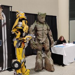Nickel City Con - Bumble bee & Groot