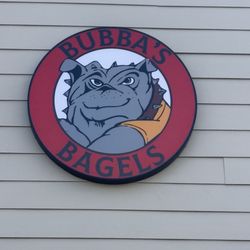 Bubba's Bagels - Outside logo