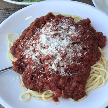 Roma's Italian Restaurant - Spaghetti with meat sauce - Pizza Near Me - Prosper, Texas