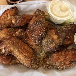 Warehouse at Vaughn's - SMOKED lemon pepper wings