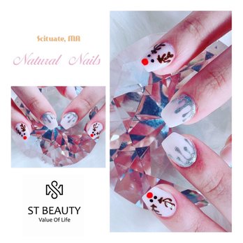 Natural Nails - Christmas, Christmas is here...!! - Nail Salons Near Me - Scituate, Massachusetts Natural Nails - Christmas, Christmas is here...!! - Nail Salons Near Me - Scituate, Massachusetts
