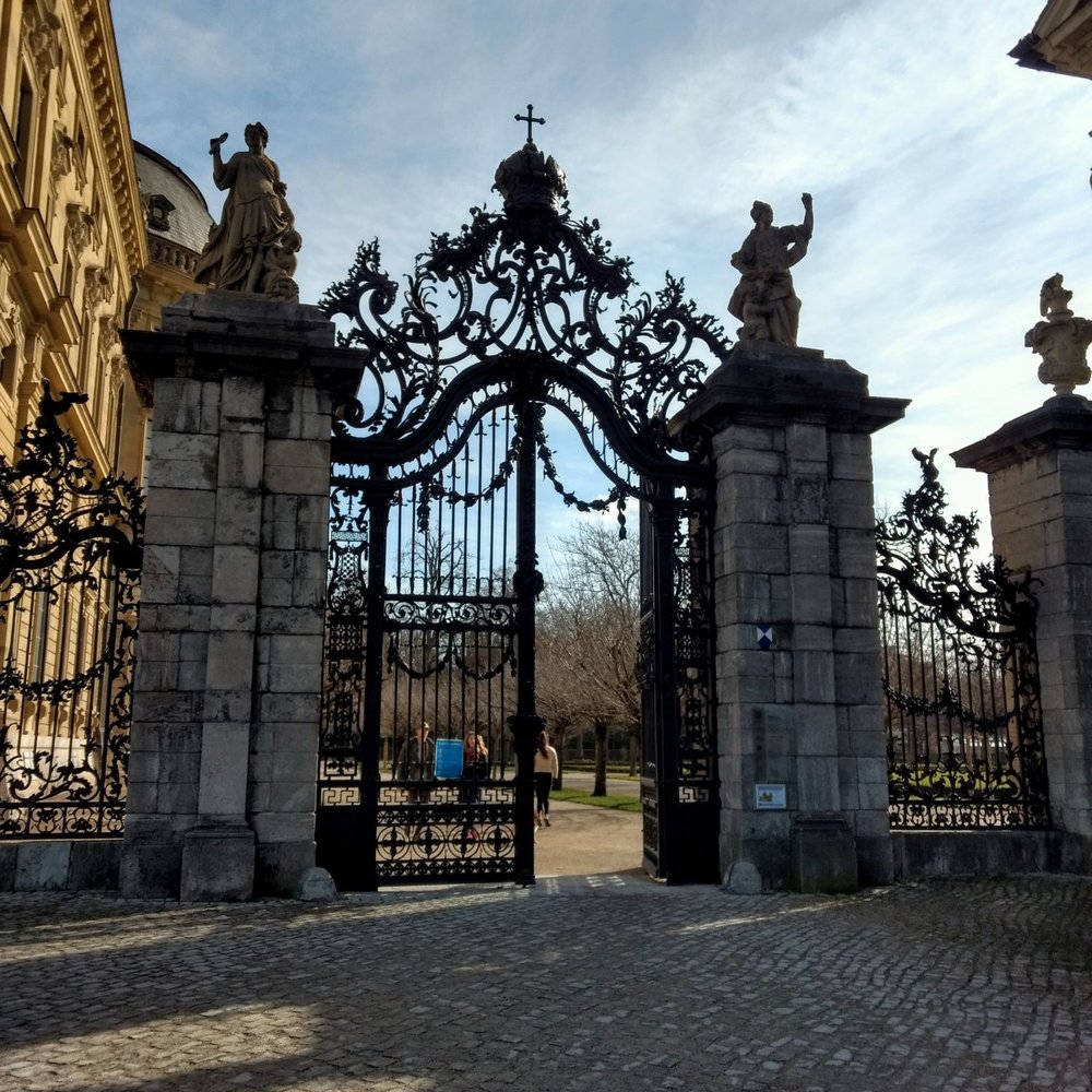 Hofgarten - Entrance Gate to Hofgarten - Parks Near Me - Würzburg, BY