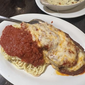 Italiano's Restaurant - Eggplant Parmesan - Italian Near Me - Atascocita, Texas