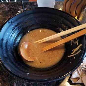 Ninja Ramen - Was so good I didnt get a photo until the end :) - Ramen Near Me - Hillsboro, Oregon