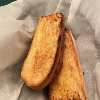 Pat's Pizza - Dry, toasted roll they try to pass off as garlic bread. Absolutely no butter/margarine/oil or garlic was on this crap - Pizza Near Me - Scarborough, Maine Pat's Pizza - Dry, toasted roll they try to pass off as garlic bread. Absolutely no butter/margarine/oil or garlic was on this crap - Pizza Near Me - Scarborough, Maine