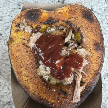 Bob's Corn & Pumpkin Farm - Savory squash with pulled pork - Pumpkin Patches Near Me - Snohomish, Washington