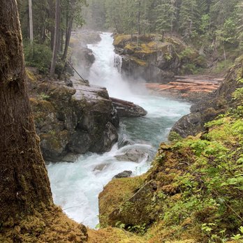 Silver Falls - Hiking Near Me - Randle, Washington