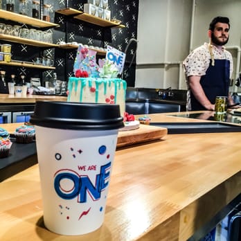 City & State - At their 1 year celebration! Note  bearded hipster in background. He makes great coffee. - Coffee & Tea Near Me - Memphis, Tennessee