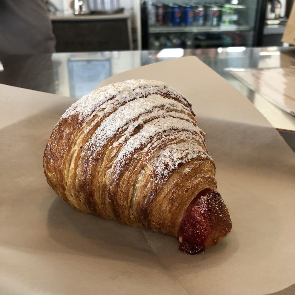 a croissant pastry a croissant pastry