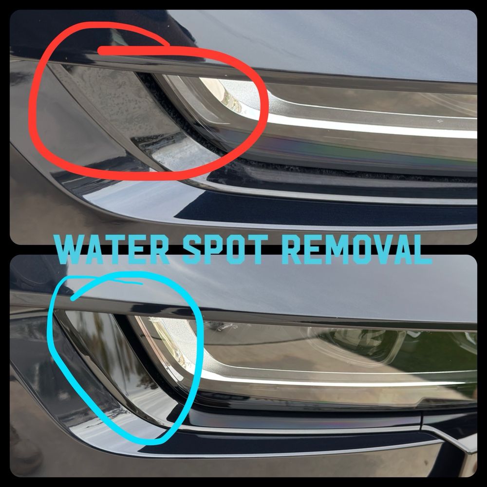 Water spot removal Water spot removal