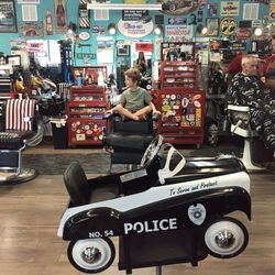 The Chop Shop Barber Shop - Amy's chair