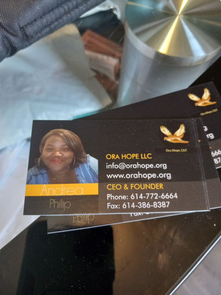 ORA HOPE - grief counselor in Columbus, OH