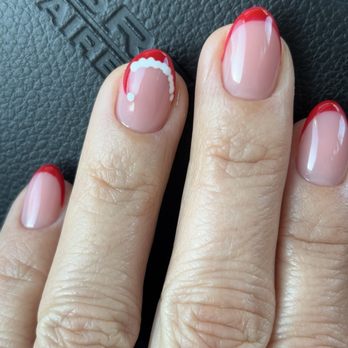 Luxy Nails and Beauty - Joselyn did my Santa nails! - Cosmetics & Beauty Supply Near Me - Orlando, Florida