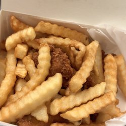 Crown Fried Chicken & Grill - 3 Chicken Tender with Fries and Soda