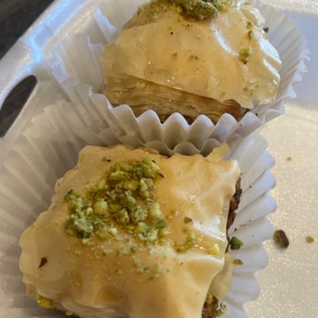 Zesty Shawarma And Grill - Owner makes this deliciously fresh Baklava fresh daily! - Mediterranean Near Me - Menifee, California Zesty Shawarma And Grill - Owner makes this deliciously fresh Baklava fresh daily! - Mediterranean Near Me - Menifee, California