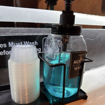 Ugly Dumpling - Mouthwash in the bathroom - Dim Sum Near Me - Richmond, Virginia