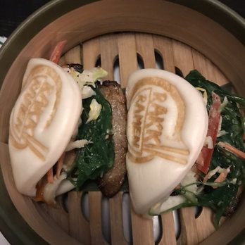 Rakkii Ramen - Chashu Buns (love the imprint in the bun!) - Ramen Near Me - Smithtown, New York Rakkii Ramen - Chashu Buns (love the imprint in the bun!) - Ramen Near Me - Smithtown, New York