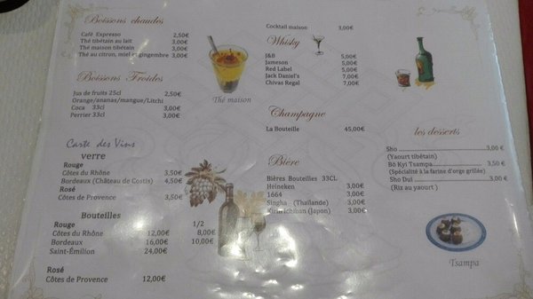 Menu photo 2 Bar à Momos Paris, 75 Menu photo 2 Bar à Momos Paris, 75