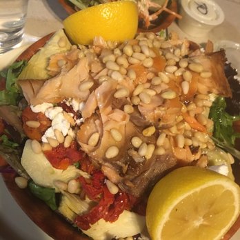 Upper Crust Pizza - Salmon salad: Wonderful - Pizza Near Me - Santa Fe, New Mexico