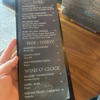 The Old Town Junction - Happy Hour Drink Menu - New American Near Me - Santa Clarita, California