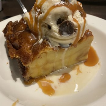 Local Goat - White Chocolate Bread Pudding & Seasonal Ice Cream - New American Near Me - Pigeon Forge, Tennessee Local Goat - White Chocolate Bread Pudding & Seasonal Ice Cream - New American Near Me - Pigeon Forge, Tennessee