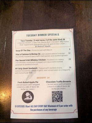 Menu photo 1 John Doe Craft Bar & Kitchen New York, NY Menu photo 1 John Doe Craft Bar & Kitchen New York, NY