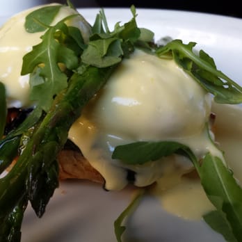 Lyon Hall - Asparagus and mushroom poached eggs - pretty, but very under seasoned and lacking in flavor (plus mushrooms near non-existent) - Brasseries Near Me - Arlington, Virginia Lyon Hall - Asparagus and mushroom poached eggs - pretty, but very under seasoned and lacking in flavor (plus mushrooms near non-existent) - Brasseries Near Me - Arlington, Virginia