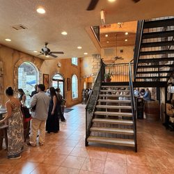 Flat Creek Estate Winery & Vineyard - Wine building lower level