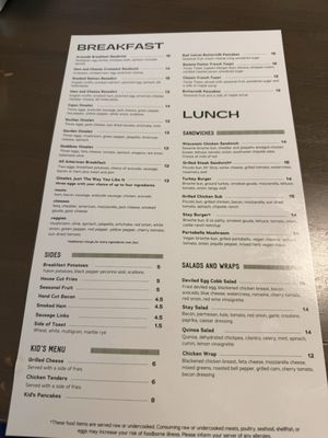 Menu photo 2 Stay Cafe Chicago, IL Menu photo 2 Stay Cafe Chicago, IL
