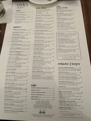 Menu photo 8 Tark's Grill & Bar Lutherville, MD Menu photo 8 Tark's Grill & Bar Lutherville, MD