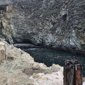 Partington Cove - Cove to the left of trail thru shaft. - Hiking Near Me - Big Sur, California