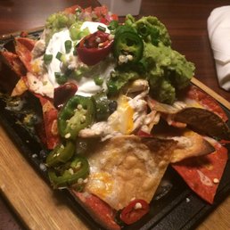 Nachos with chicken