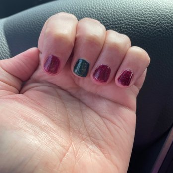 Yes! Nails and Spa - Metallic plum & metallic Iceland ice. Happy! - Nail Salons Near Me - El Mirage, Arizona Yes! Nails and Spa - Metallic plum & metallic Iceland ice. Happy! - Nail Salons Near Me - El Mirage, Arizona